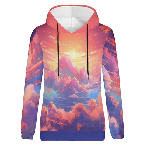 Mr.Shit Womens Hoodie - Sunset Women's Hoodies 39 $