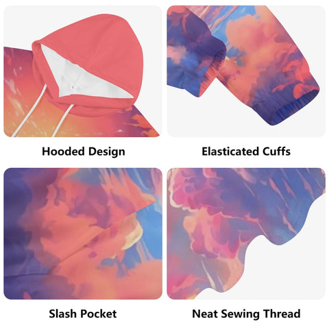 Mr.Shit Womens Hoodie - Sunset Women's Hoodies 39 $