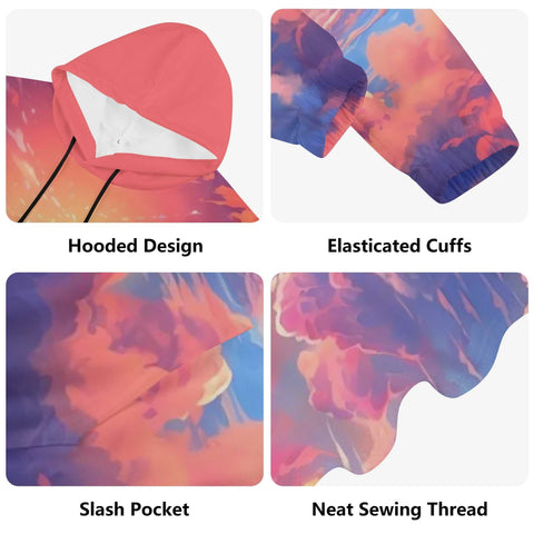 Mr.Shit Womens Hoodie - Sunset Women's Hoodies 39 $