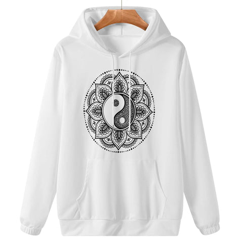 Mr.Shit Womens Hoodie - Ying Yang Mandala Women's Hoodies 39 $