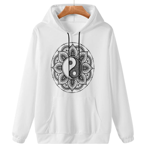 Mr.Shit Womens Hoodie - Ying Yang Mandala Women's Hoodies 39 $