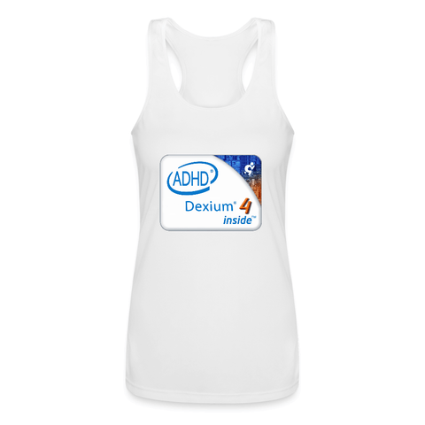 Women’s Performance Racerback Tank Top - ADHD Dexium 4 - Mr.Shit