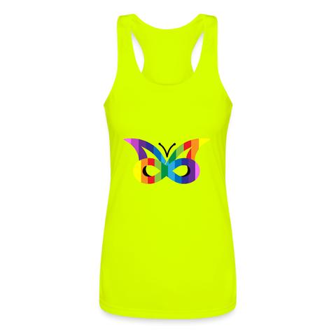 Women’s Performance Racerback Tank Top - AuDHD - Mr.Shit