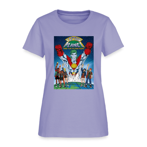 Mr.Shit Women's Premium T-Shirt - Captain Planet Women's T-Shirts 45 $
