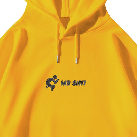 Mr.Shit Adult Embroidered Pullover Hoodie Men's Hoodies 79 $