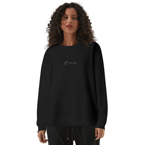 Mr.Shit Adult Embroidered Pullover Sweater Men's Pullover Sweater 71 $