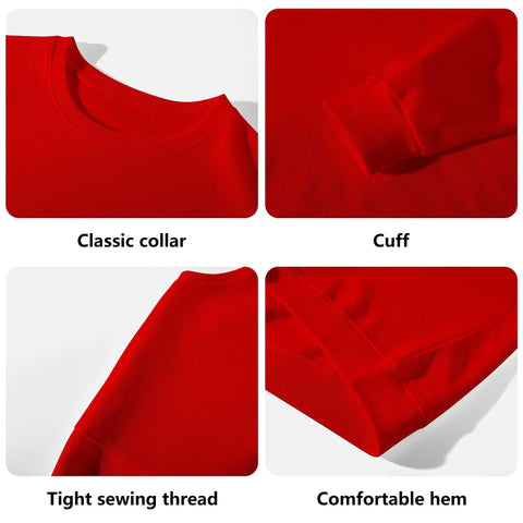 Mr.Shit Adult Embroidered Pullover Sweater Men's Pullover Sweater 71 $