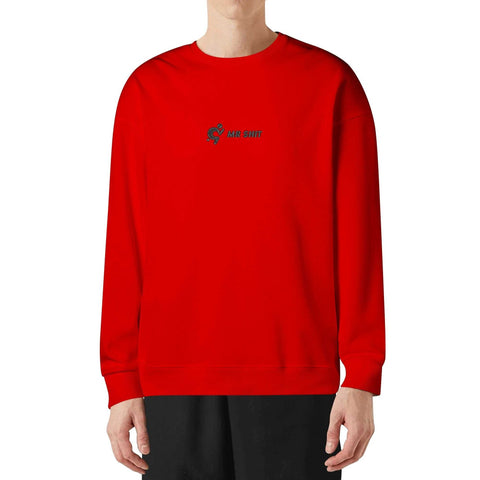 Mr.Shit Adult Embroidered Pullover Sweater Men's Pullover Sweater 71 $