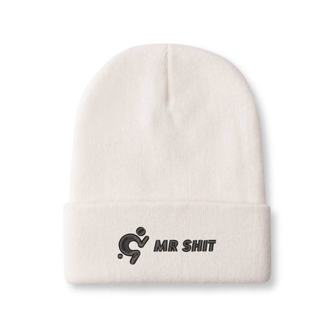 Mr.Shit Embroidered Knitted Hats Accessories 39 $