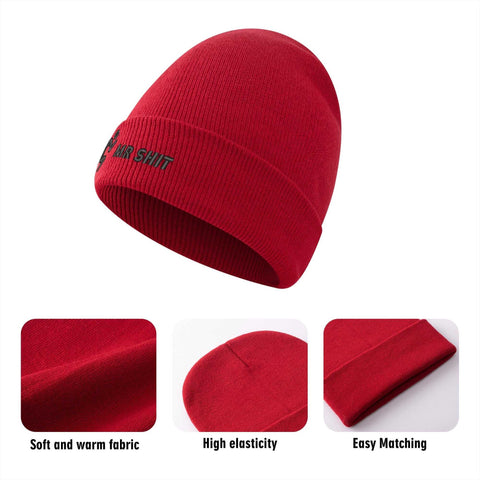 Mr.Shit Embroidered Knitted Hats Accessories 39 $
