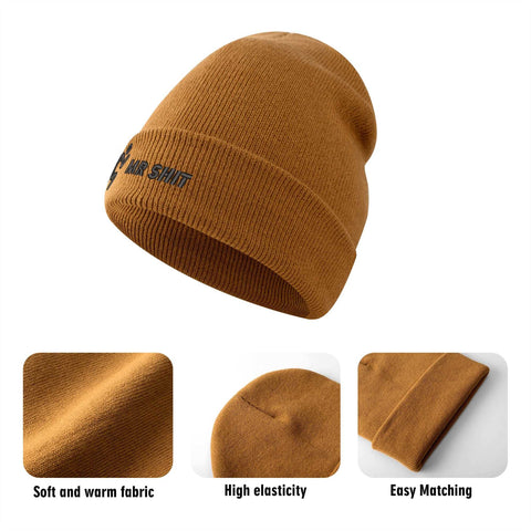 Mr.Shit Embroidered Knitted Hats Accessories 39 $
