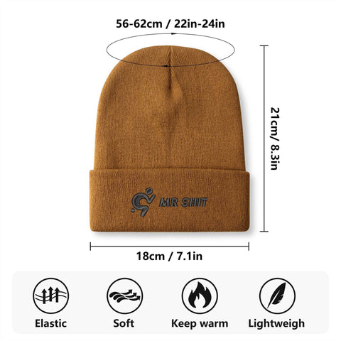 Mr.Shit Embroidered Knitted Hats Accessories 39 $