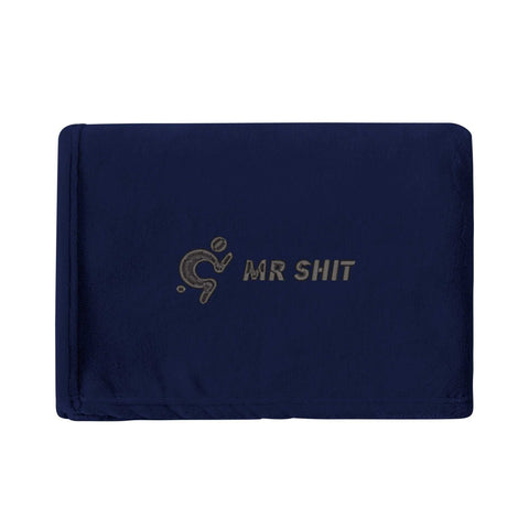 Mr.Shit Embroidered Pets Flannel Bed Banklet Accessories 54 $