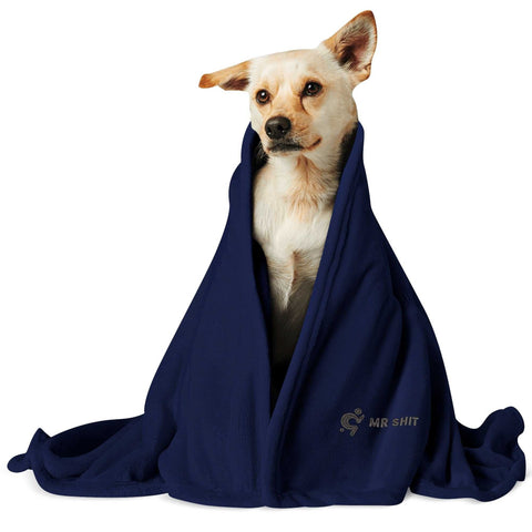 Mr.Shit Embroidered Pets Flannel Bed Banklet Accessories 54 $