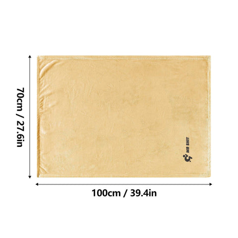 Mr.Shit Embroidered Pets Flannel Bed Banklet Accessories 54 $