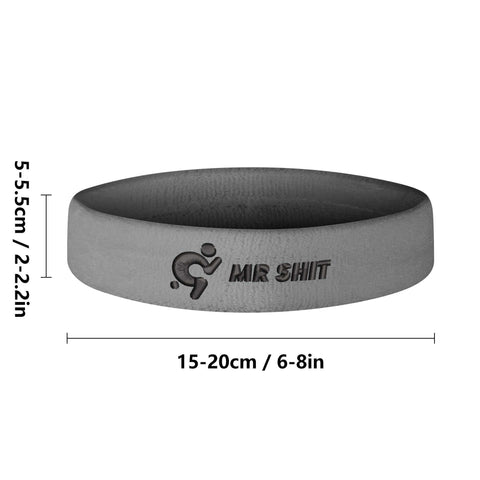Embroidered Sports Headband - Mr.Shit