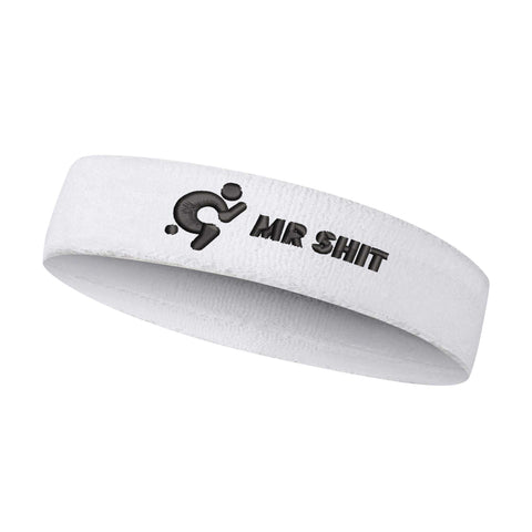 Mr.Shit Embroidered Sports Headband Accessories 25 $
