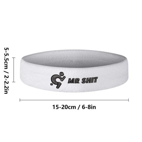 Embroidered Sports Headband - Mr.Shit