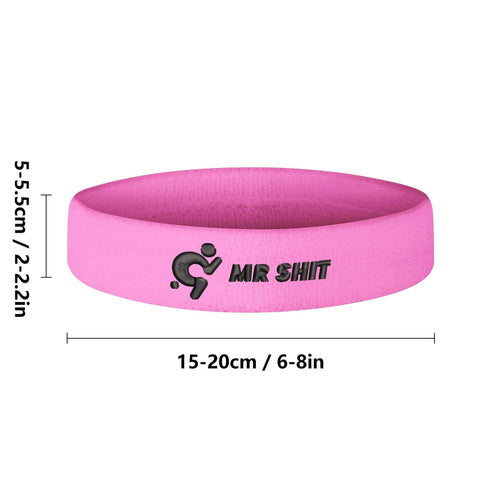 Mr.Shit Embroidered Sports Headband Accessories 25 $