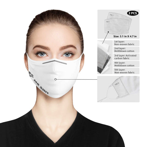 Mr.Shit Face Mask Accessories 26 $