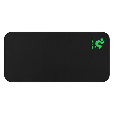 Mr.Shit Gym Towel - Black - Mrs Shit - Green Logo All Towels 26 $
