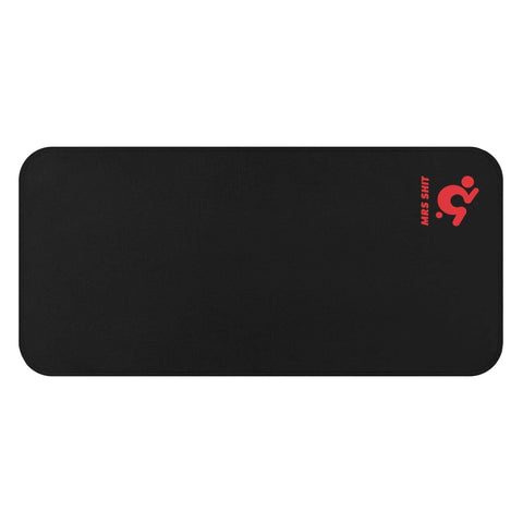 Mr.Shit Gym Towel - Black - Mrs Shit - Red Logo All Towels 26 $