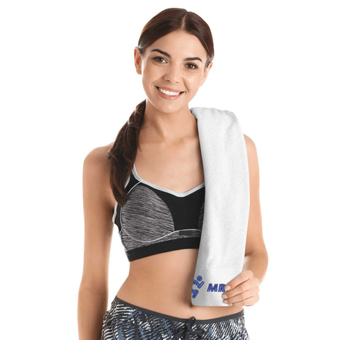 Mr.Shit Gym Towel - Embroidered - Mr Shit - Blue Logo All Towels 40 $