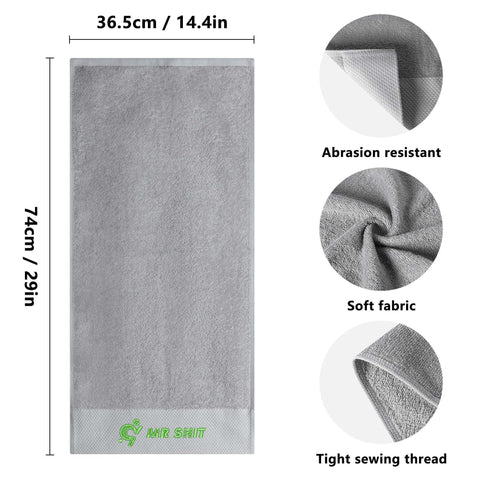Mr.Shit Gym Towel - Embroidered - Mr Shit - Green Logo All Towels 40 $