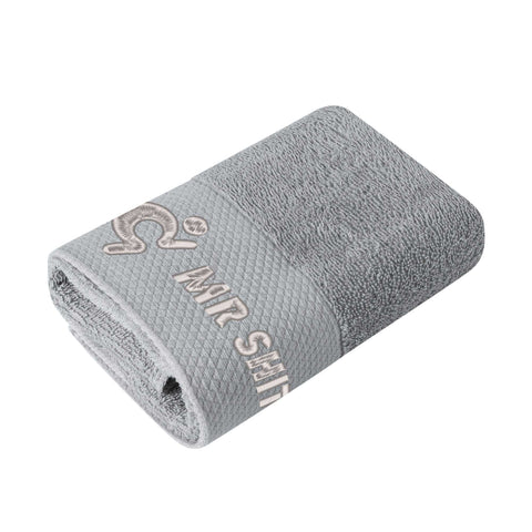 Mr.Shit Gym Towel - Embroidered - Mr Shit - Grey Logo All Towels 40 $