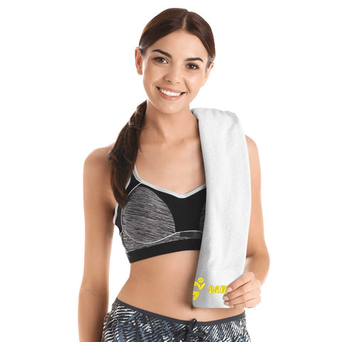 Mr.Shit Gym Towel - Embroidered - Mr Shit - Yellow Logo All Towels 40 $