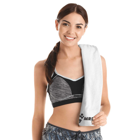 Mr.Shit Gym Towel - Embroidered - Mrs Shit - Black Logo All Towels 40 $