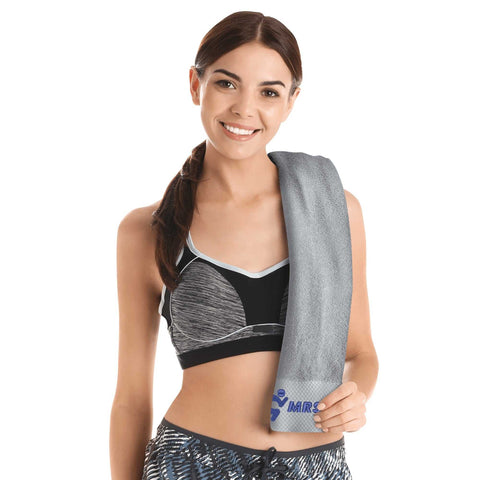 Mr.Shit Gym Towel - Embroidered - Mrs Shit - Blue Logo All Towels 40 $