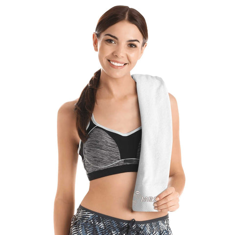 Mr.Shit Gym Towel - Embroidered - Mrs Shit - Grey Logo All Towels 40 $