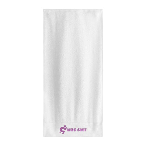 Mr.Shit Gym Towel - Embroidered - Mrs Shit - Purple Logo All Towels 40 $