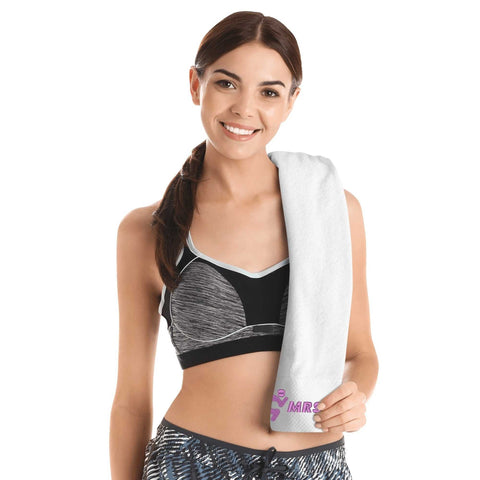Mr.Shit Gym Towel - Embroidered - Mrs Shit - Purple Logo All Towels 40 $