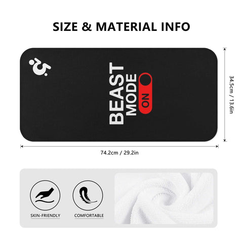 Mr.Shit Gym Towel - Mr Shit - Beast Mode On All Towels 26 $