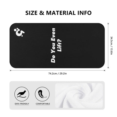 Mr.Shit Gym Towel - Mr Shit - Do You Even Lift? All Towels 26 $