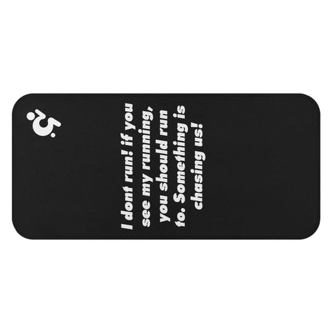 Mr.Shit Gym Towel - Mr Shit - I Dont Run! All Towels 26 $