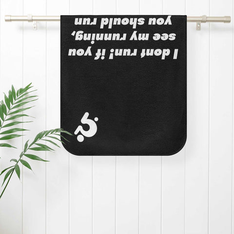 Mr.Shit Gym Towel - Mr Shit - I Dont Run! All Towels 26 $