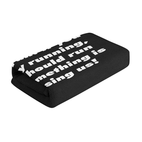 Mr.Shit Gym Towel - Mr Shit - I Dont Run! All Towels 26 $
