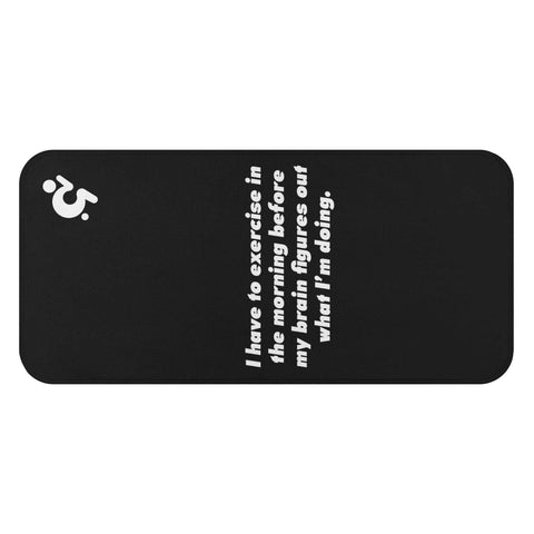 Mr.Shit Gym Towel - Mr Shit - I Have To Exercise In The Morning All Towels 26 $