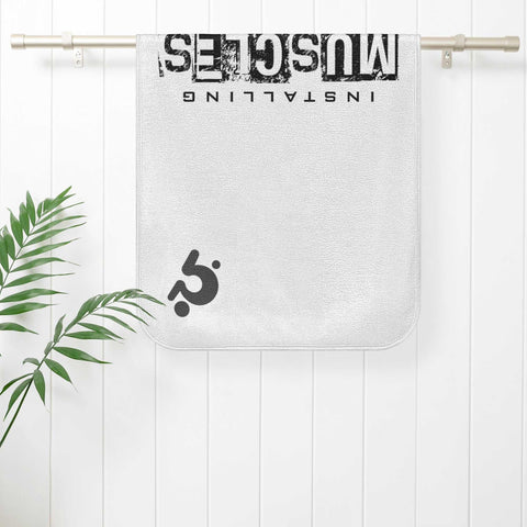 Mr.Shit Gym Towel - Mr Shit - Installing Muscles All Towels 26 $
