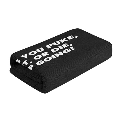 Mr.Shit Gym Towel - Mr Shit - Keep Going! All Towels 26 $