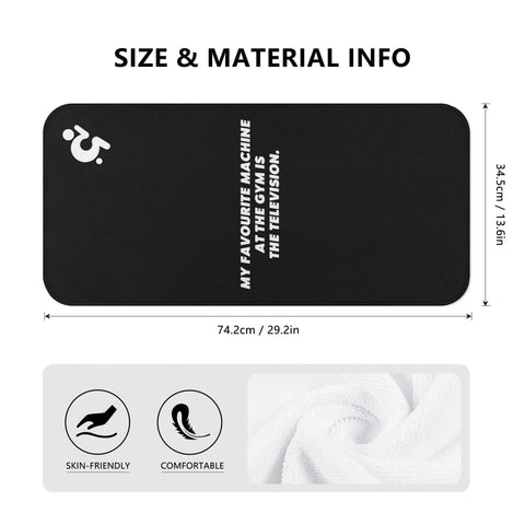 Mr.Shit Gym Towel - Mr Shit - My Favourite Machine All Towels 26 $