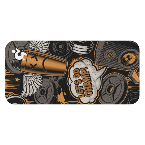 Mr.Shit Gym Towel - Mr Shit - Orange Patern All Towels 26 $