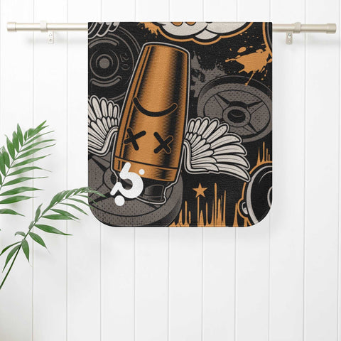 Mr.Shit Gym Towel - Mr Shit - Orange Patern All Towels 26 $