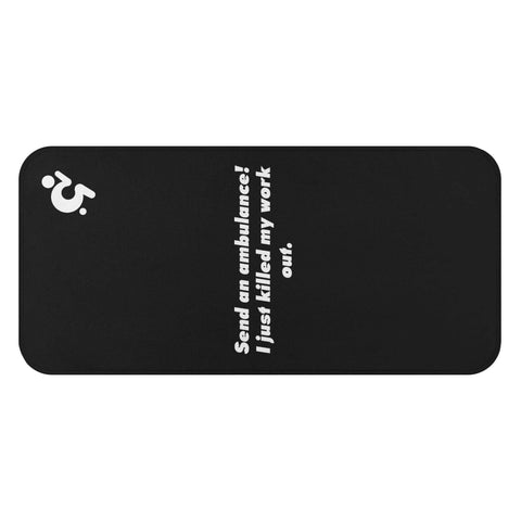 Mr.Shit Gym Towel - Mr Shit - Send An Ambulance! $ 26.95