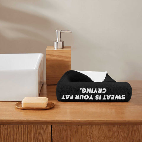 Mr.Shit Gym Towel - Mr Shit - Sweat Is Your fat Crying All Towels 26 $