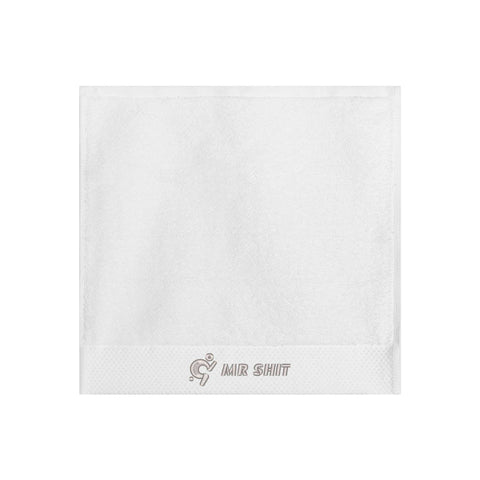 Mr.Shit Gym Towels - Square Embroidered - Mr Shit - Grey Logo All Towels 34 $