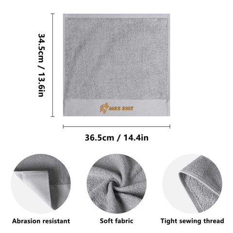 Mr.Shit Gym Towels - Square Embroidered - Mrs Shit - Gold Logo All Towels 34 $